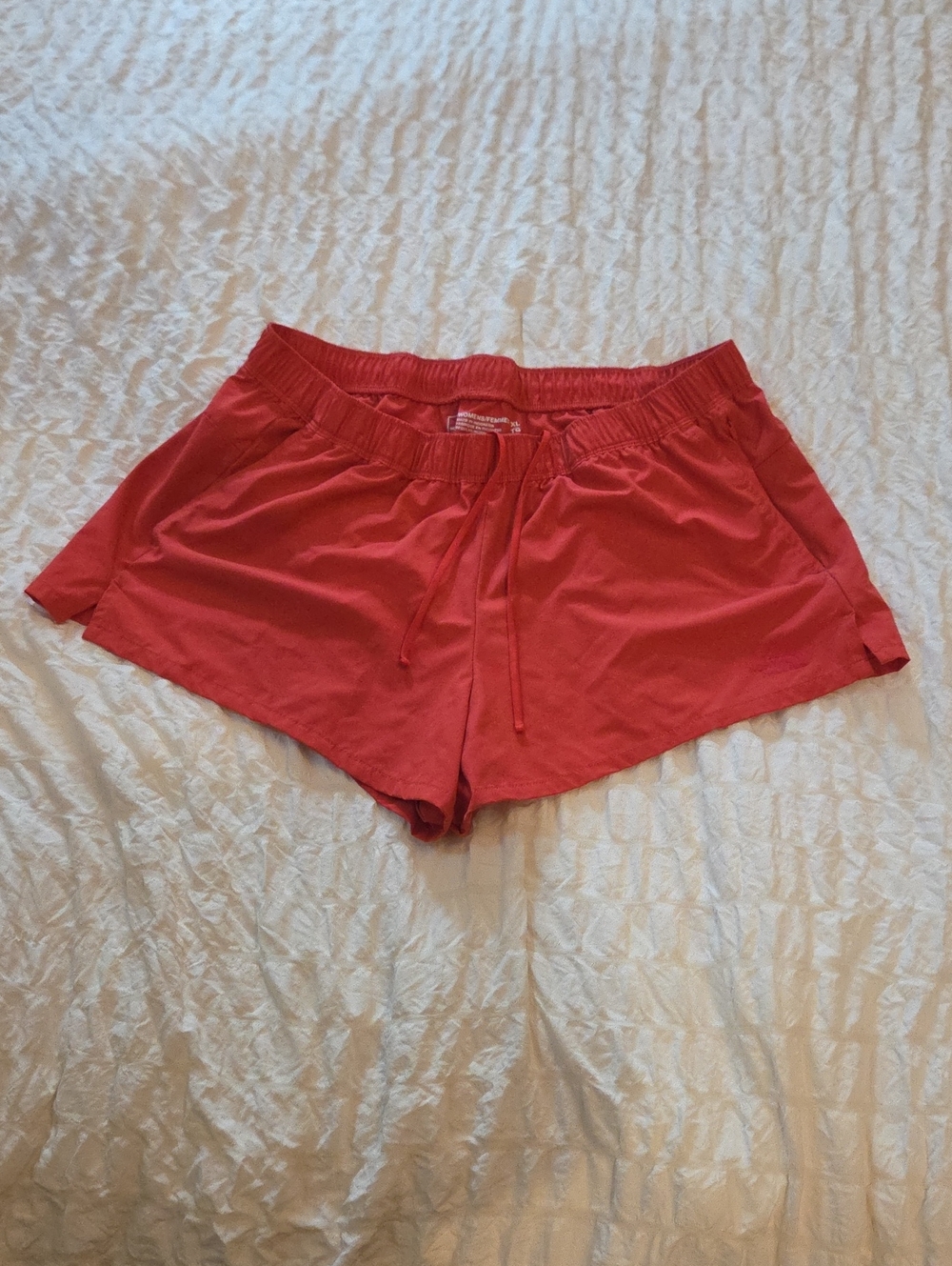 The North Face Women's Red Athletic Drawstring Shorts
